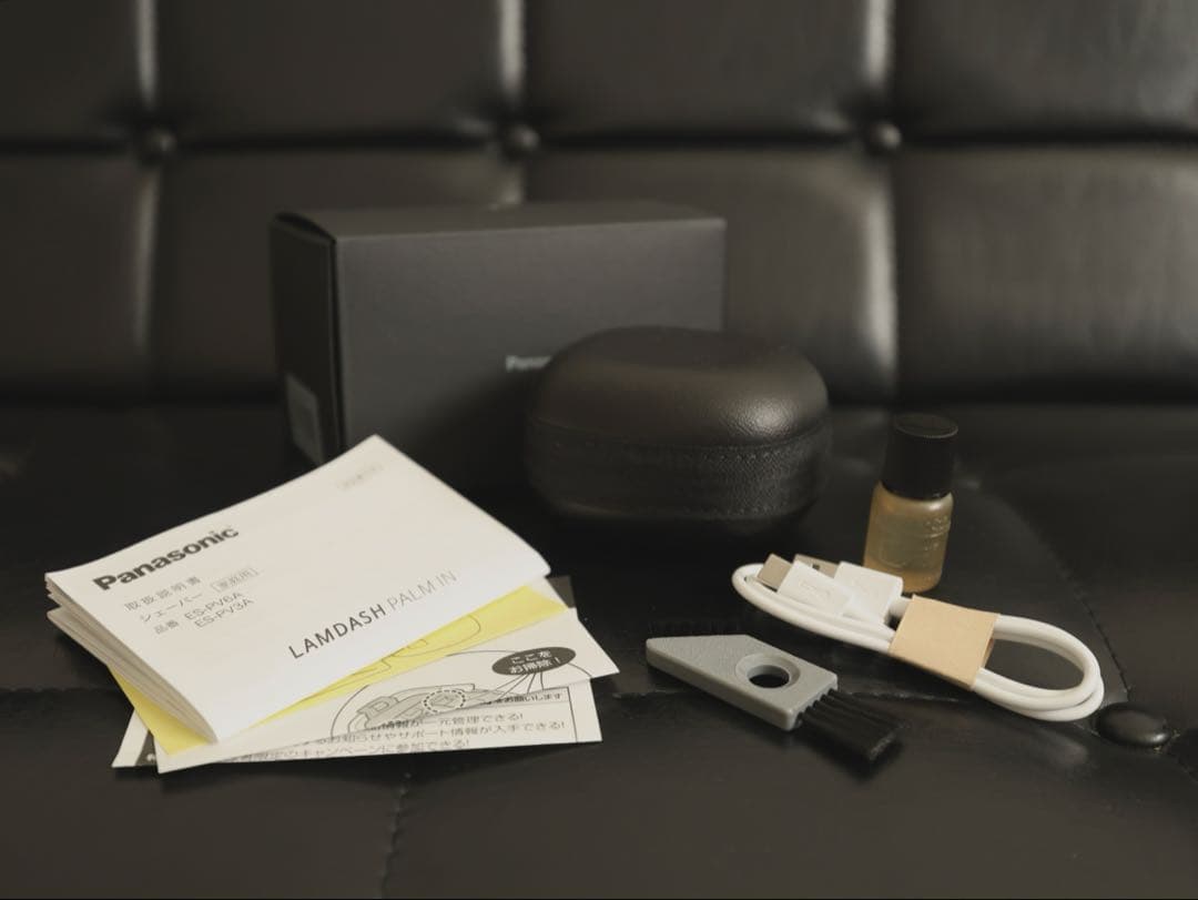 パナソニック ラムダッシュパームイン マーブルブラックES-PV6A-K