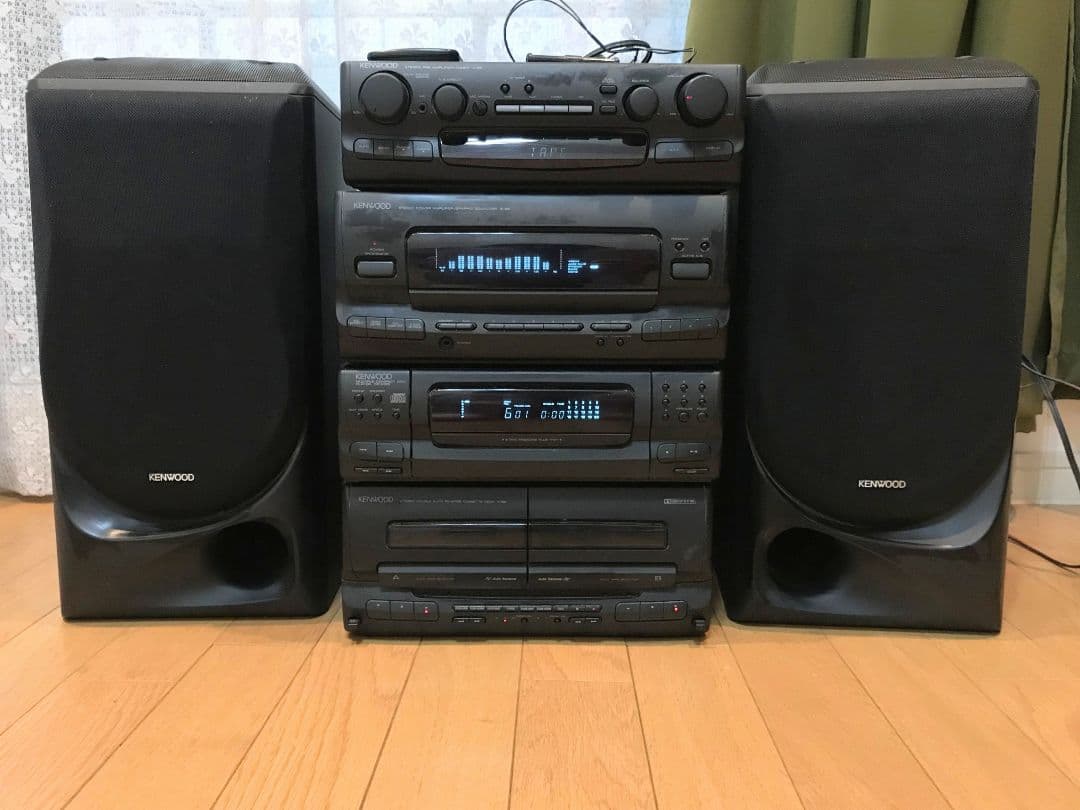 ケンウッド　ステレオコンポ本体　単品購入不可　スピーカーと同時購入してください