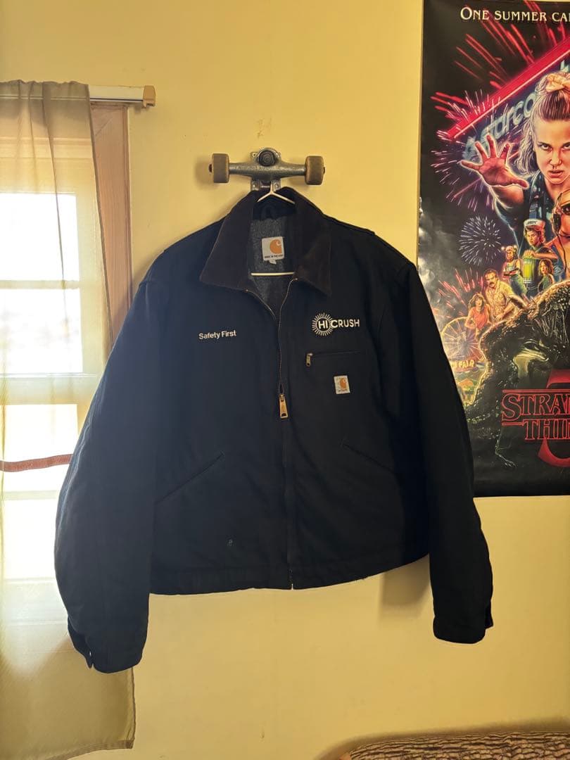 Carhartt USA製 ブラック デトロイトジャケット