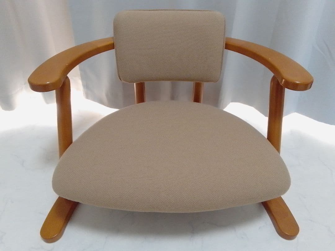 無限工房 かに座 椅子 座椅子 ローチェア 木製