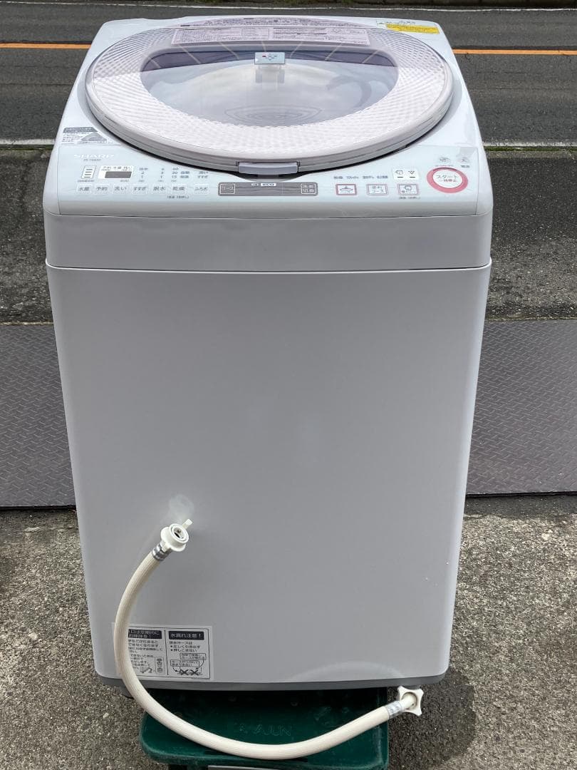 愛知岐阜/送料無料★シャープ　洗濯機　8.0kg　ES-TX850-P　16年製