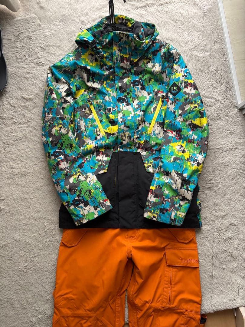 【美品】Burtonスノーボードウェア 上下セット