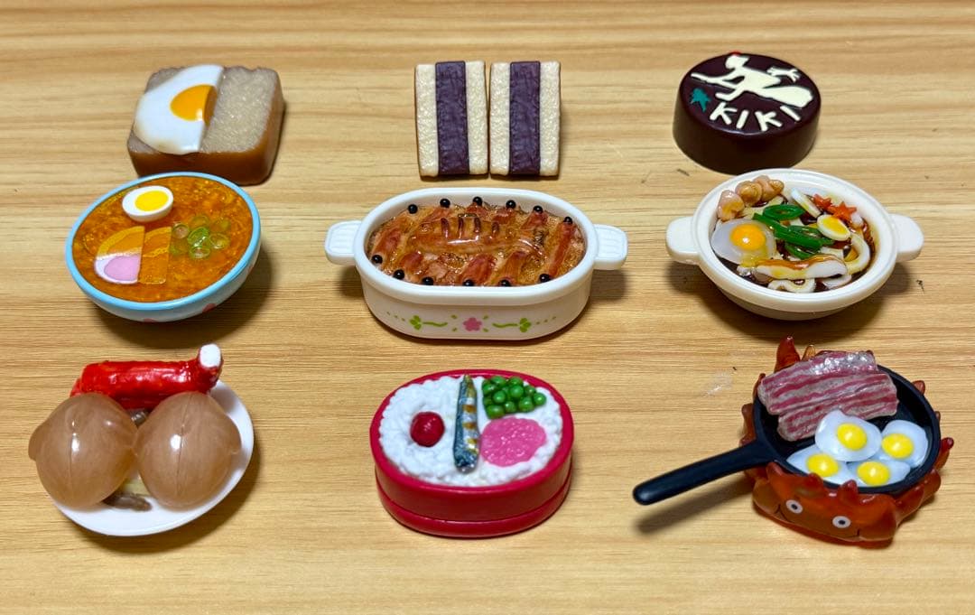 期間限定値下げ中！ジブリパーク限定 オリジナル 食べ物マグネット 9種セット