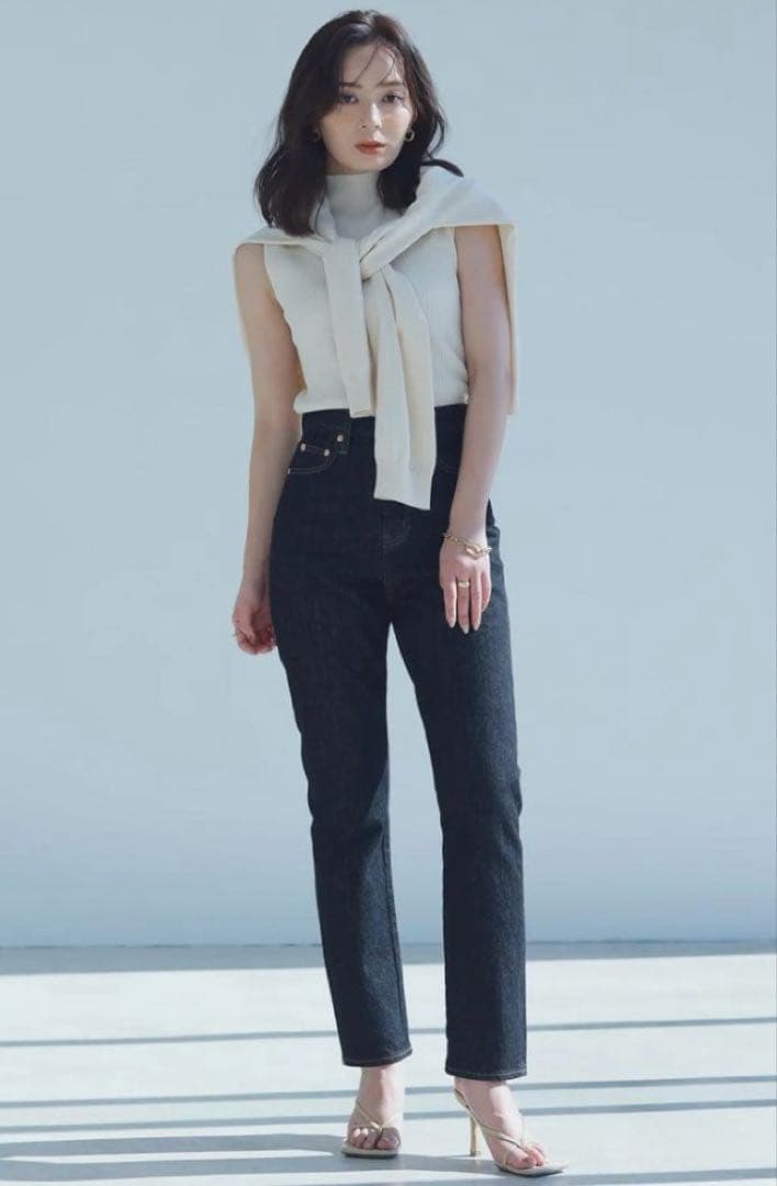 anuans Slim straight denim/スリムストレートデニム 1