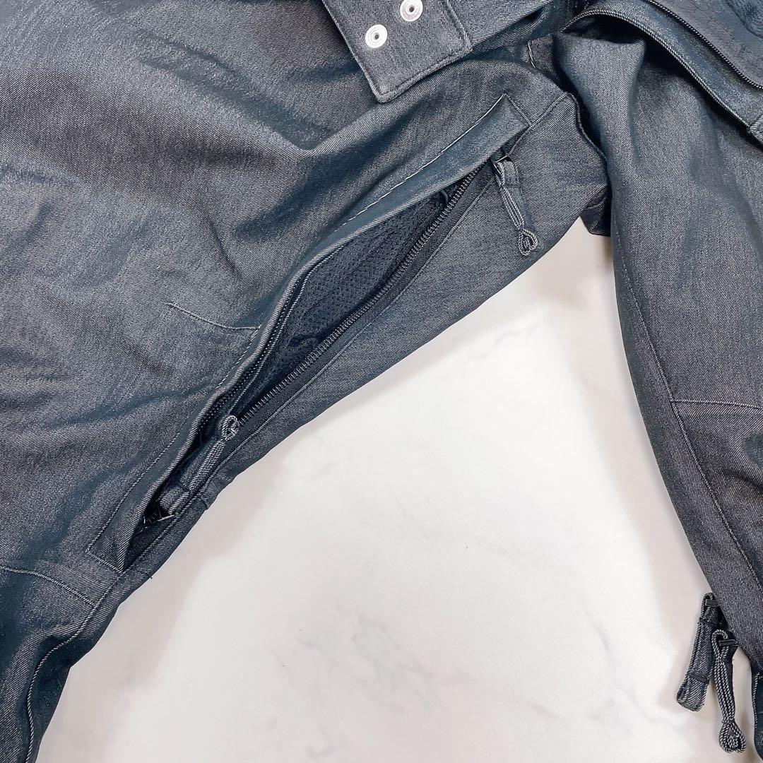 AA HARDWEAR DEAD KANSAS デニム調スノーウェア上下セット