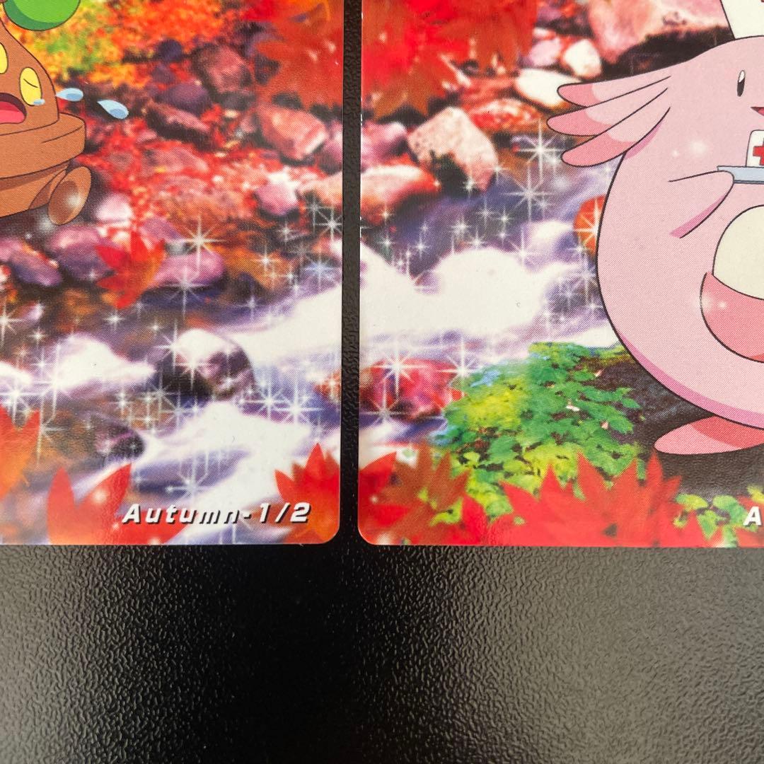 THE POKEMON WEEKLY Autumn1・2 秋　ウソハチ　ラッキー