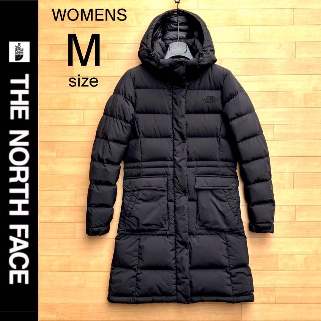 ザ ノースフェイス ダウン ダウンコート M ブラック ロングダウン