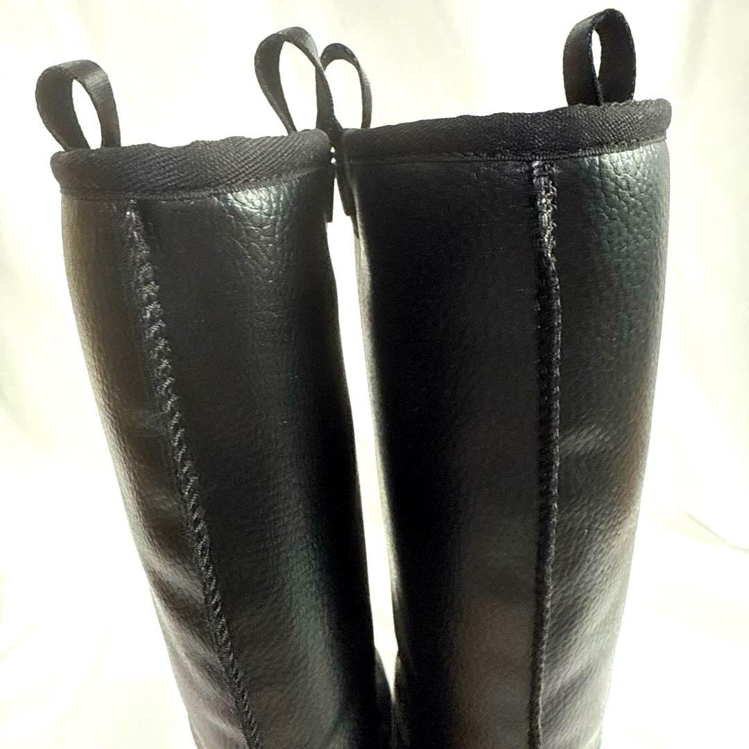 UGGアグレインクラウド トール ブラック ブーツ　スノーブーツ　レインブーツ