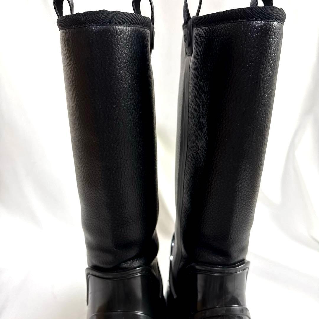 UGGアグレインクラウド トール ブラック ブーツ　スノーブーツ　レインブーツ