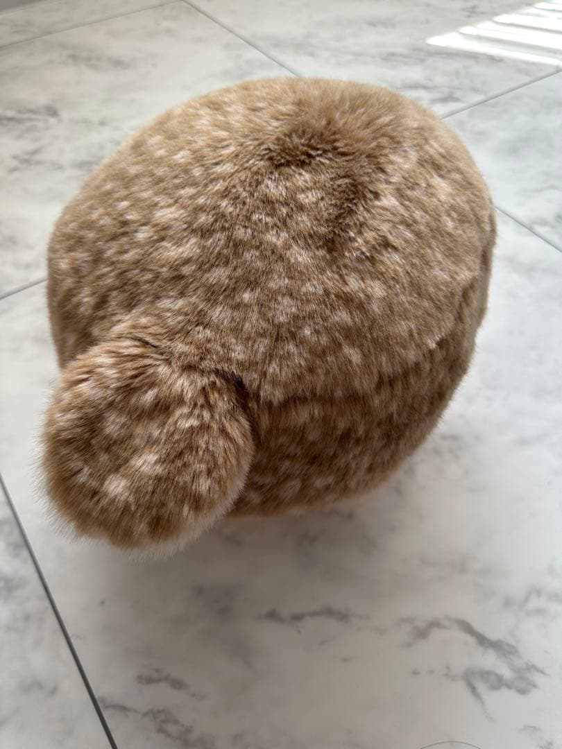 ファー素材♡動物型チェア ベージュ