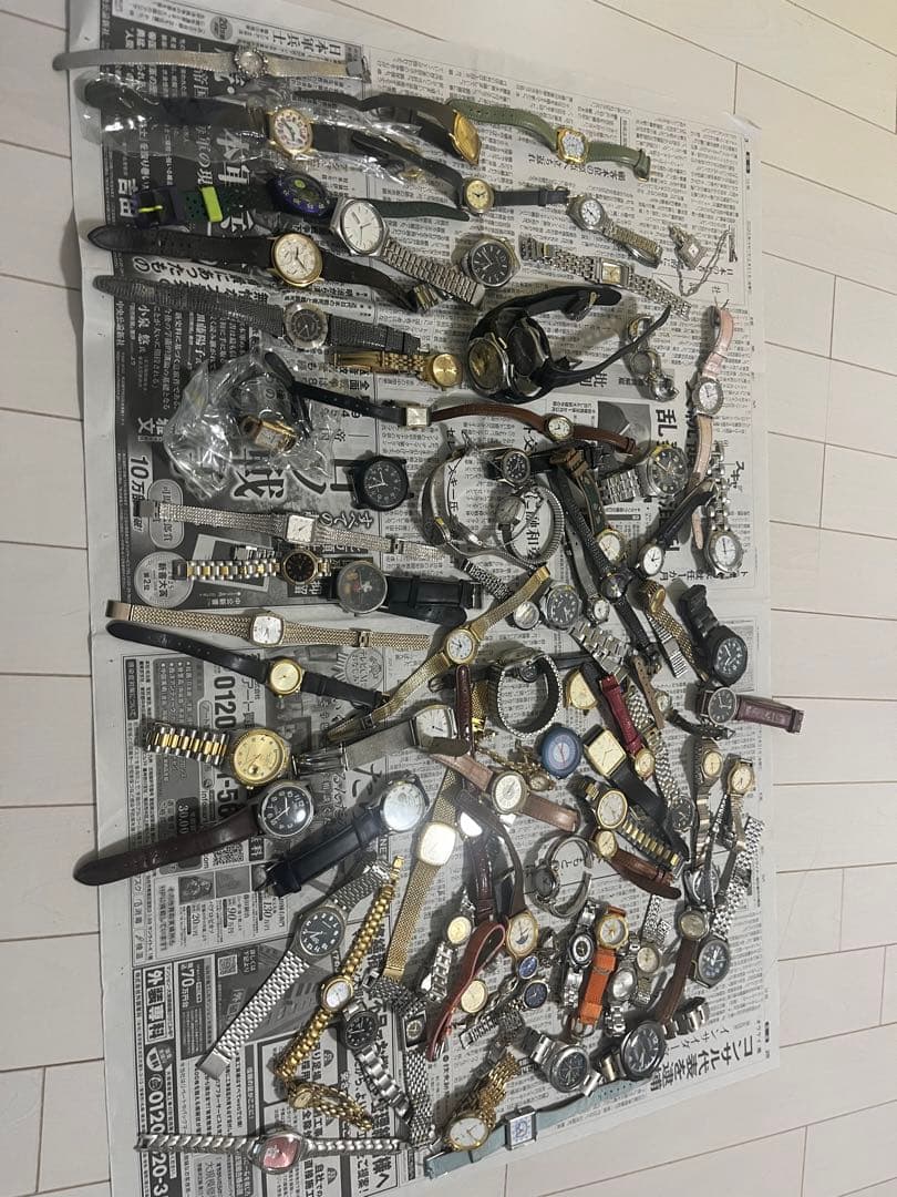ジャンク時計　まとめ売り約80点以上！！