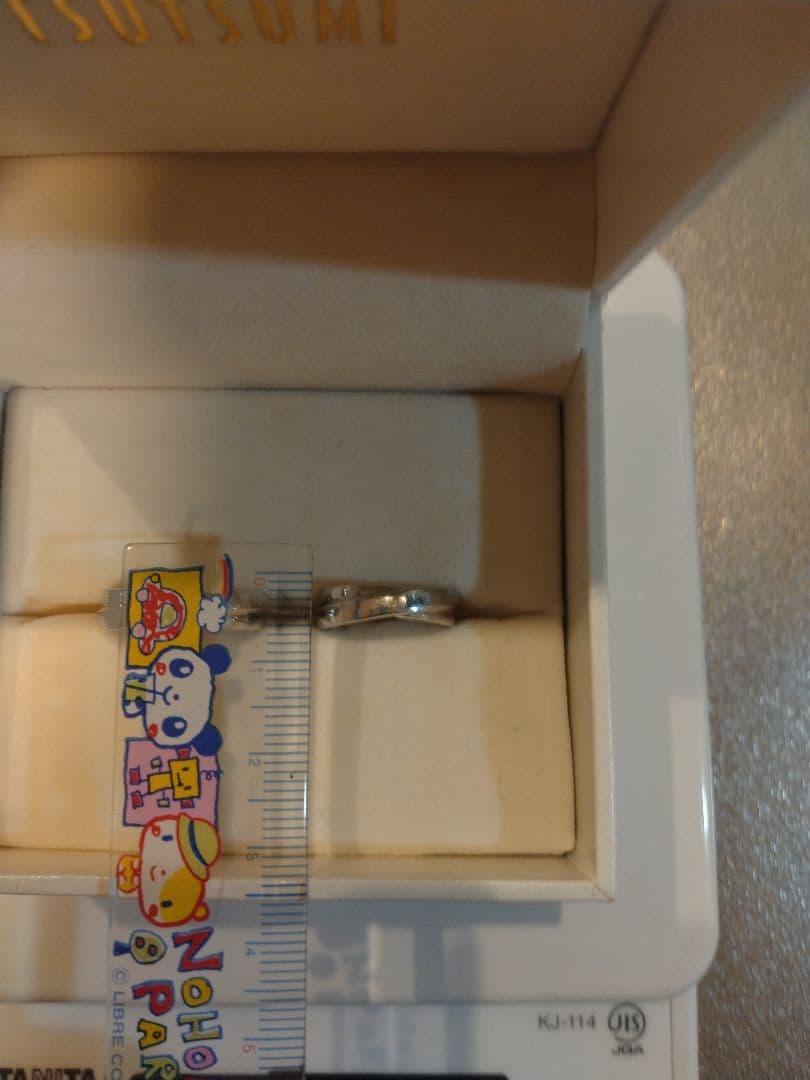 Duet K18 Pt300 リング 3.0g