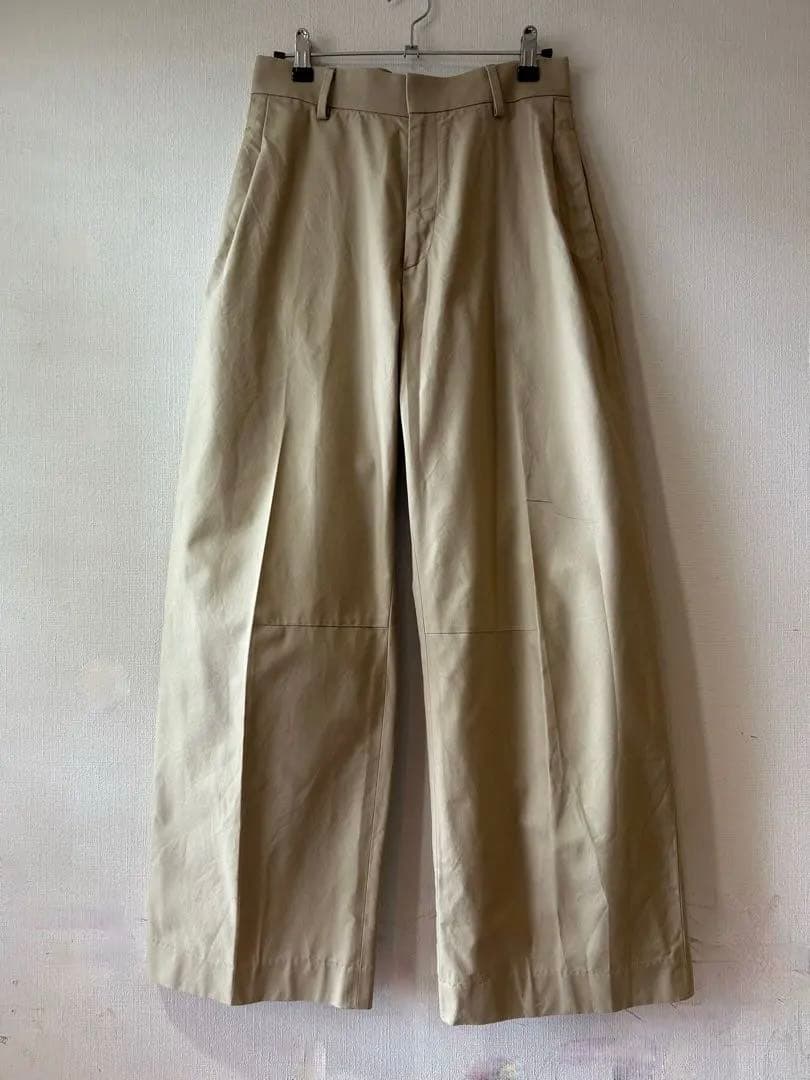 MUSE de Deuxieme Classe チノ タックワイドパンツ 36