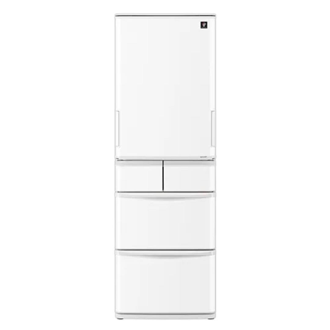 【美品・2023年製】SHARP冷蔵庫 SJ-X418K-W 412L