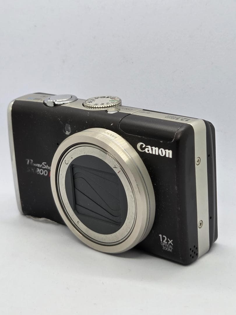 【ジャンク】キャノン Canon PowerShot SX200 IS ブラウン