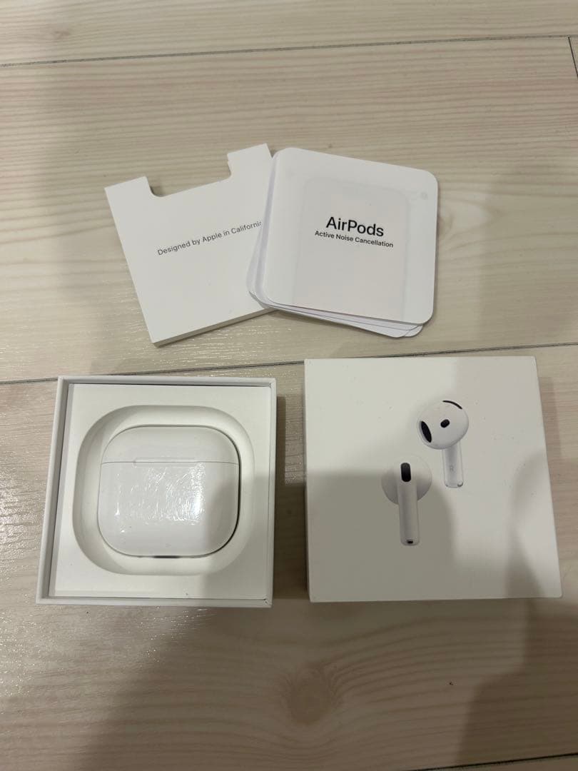 AirPods 4 アクティブノイズキャンセリング搭載モデル