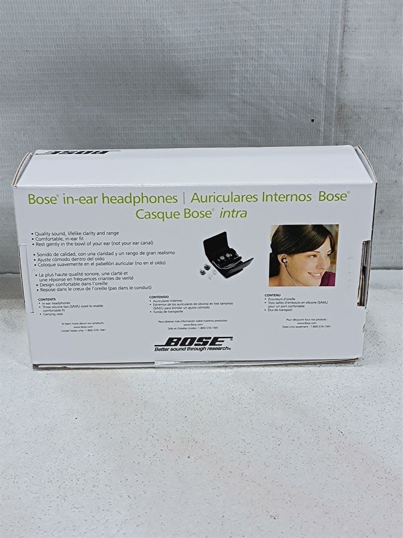 八6620【新品未開封】BOSE インイヤーヘッドホン