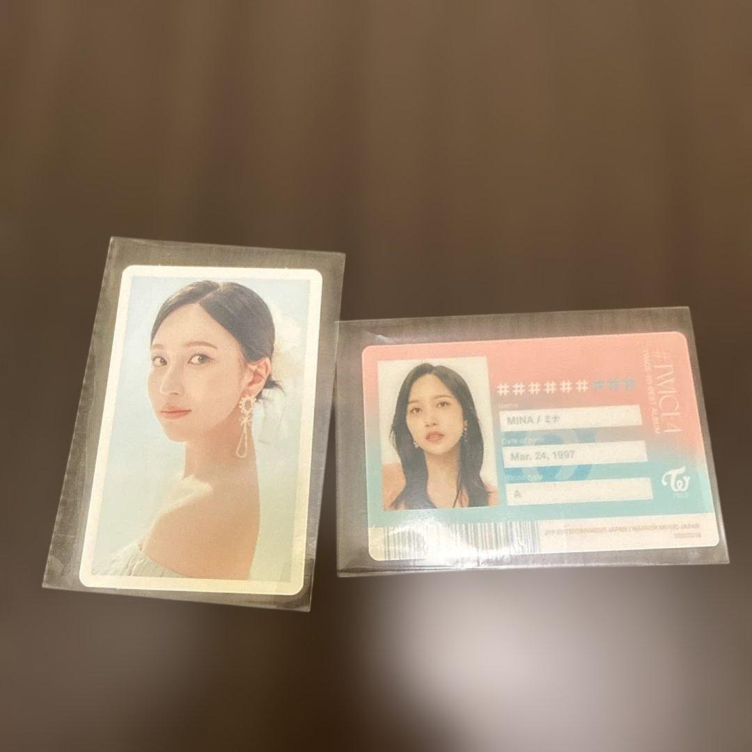#twice4 ミナ ハイタッチトレカ/IDカード