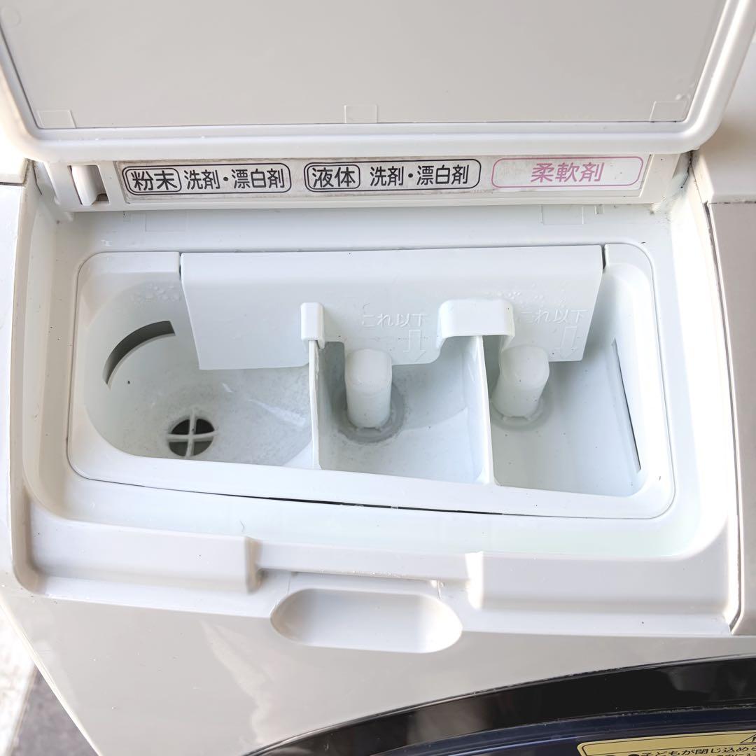 運搬取付無料！純正日立スタイリッシュパワフル大容量ドラム洗濯乾燥機！完動超美品！