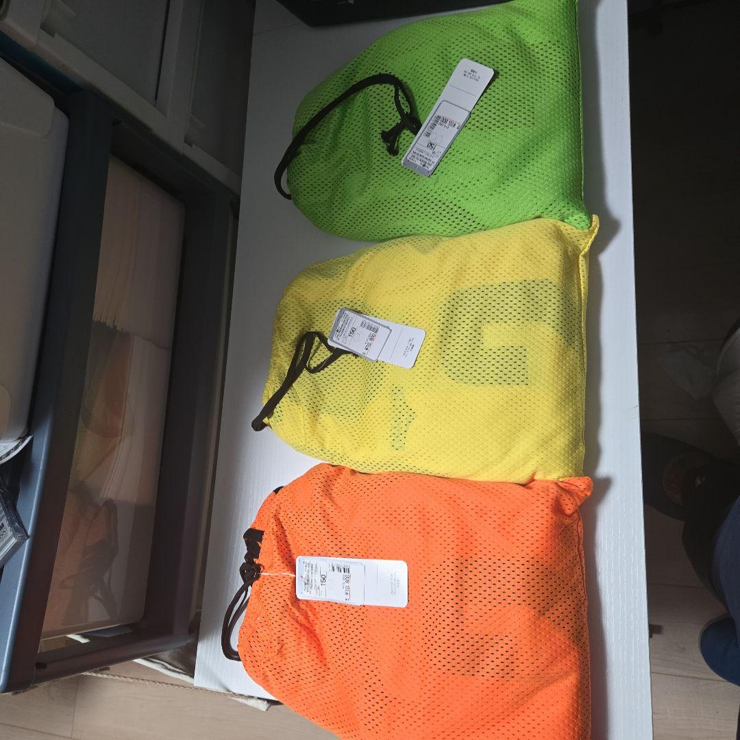 定価【30000円以上】ビブス 3色セット サイズ150