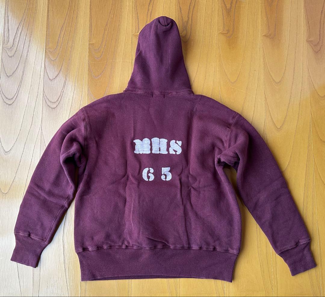 へラーズカフェ ダブルフェイス パーカ ボクシンググローブポケット サイズ42