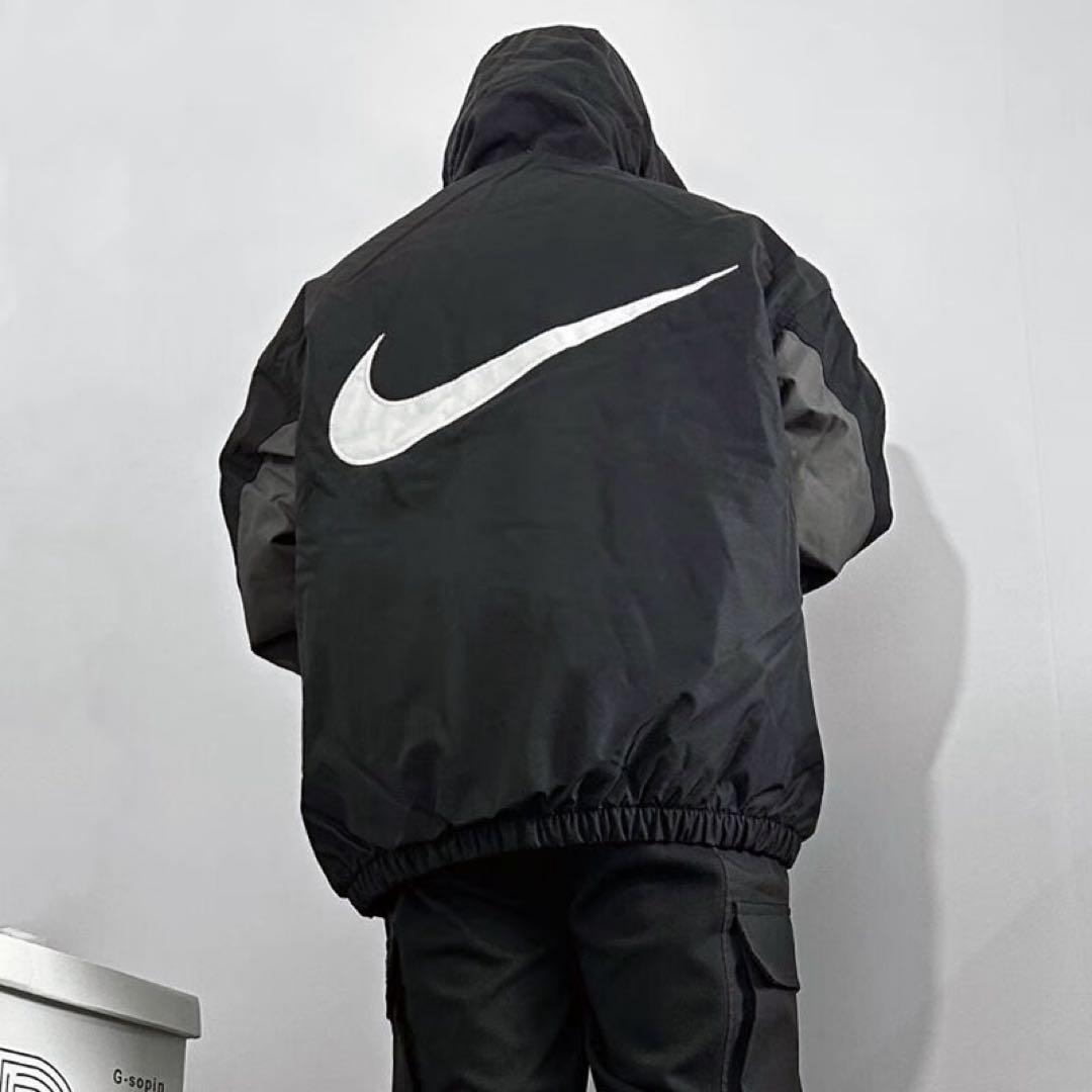 ジャケット・アウター Nike Sportswear Swoosh Puffer Black L