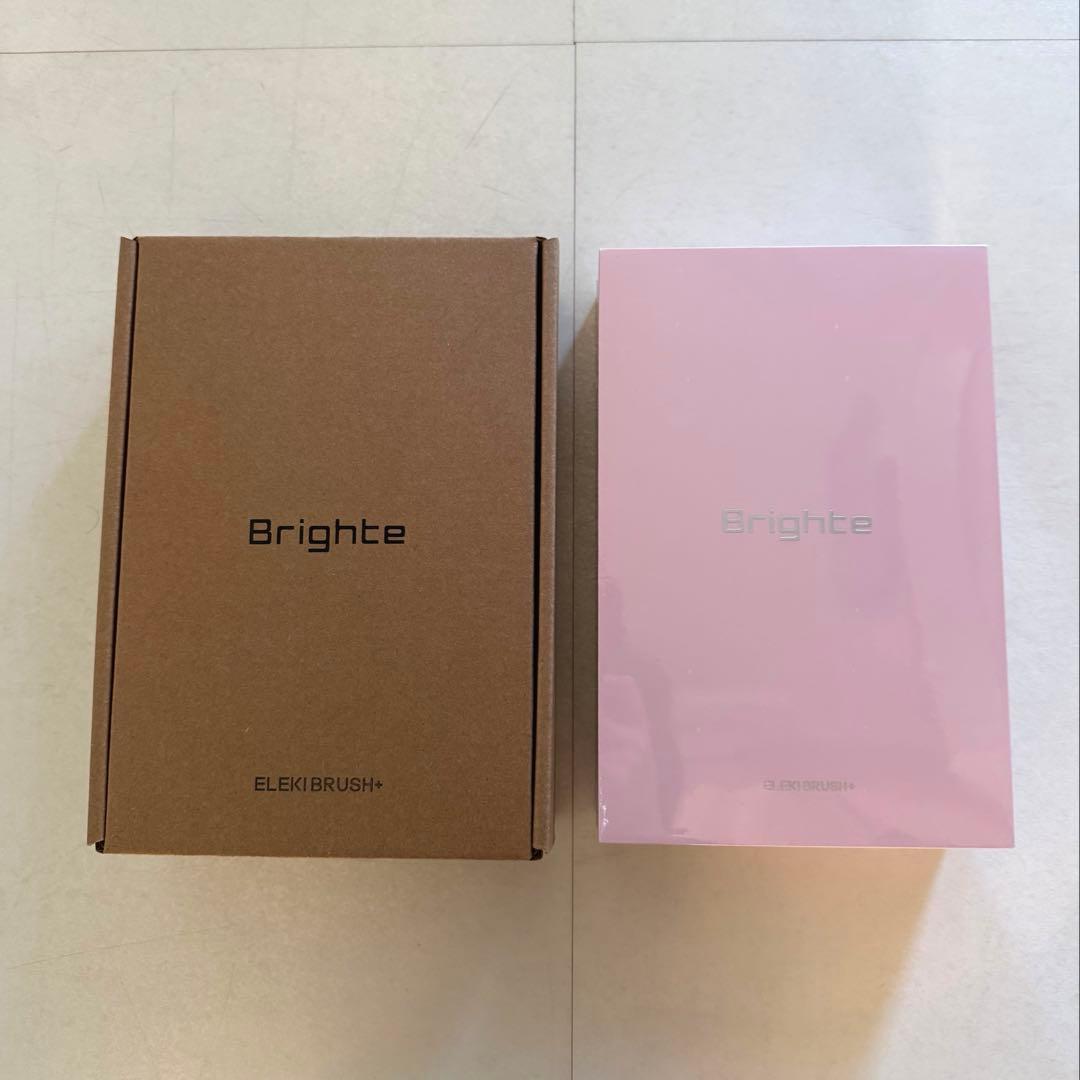 ブライト　エレキブラシ+　新品　未開封　ピンク