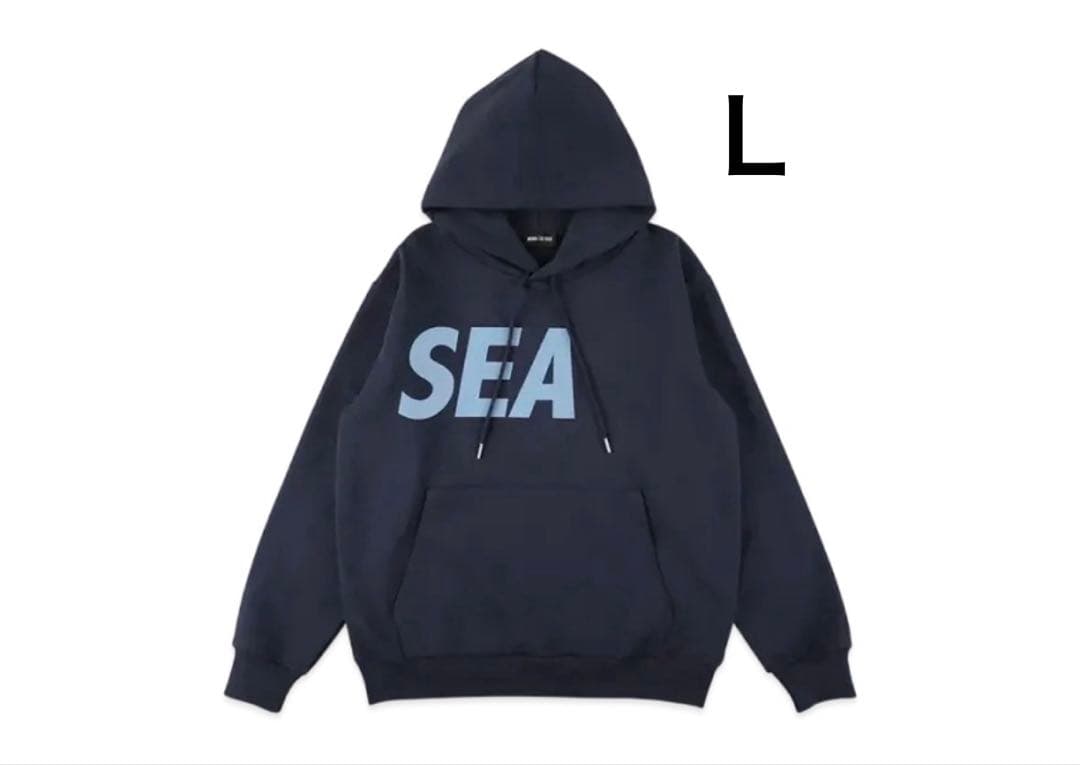 WIND AND SEA ・Straight Hooded Sweatshirt