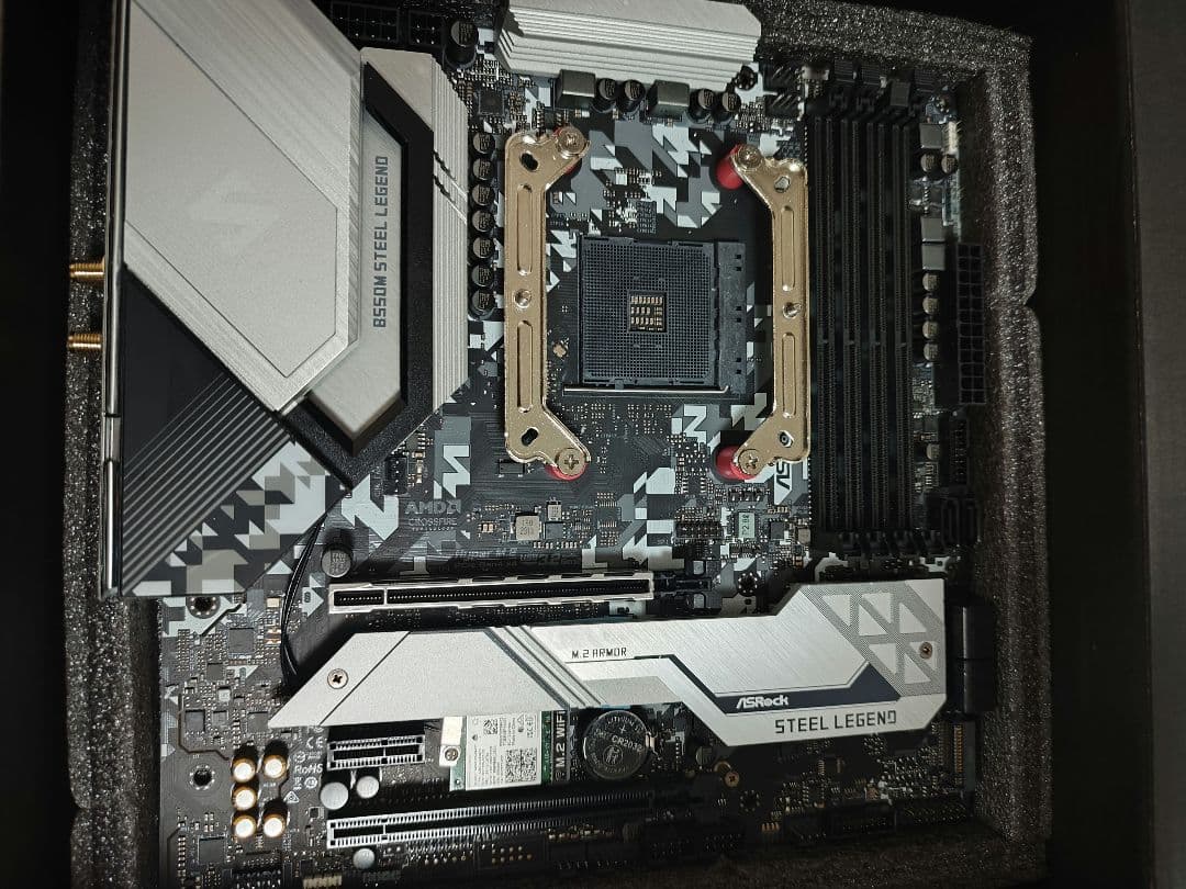 ASRock B550M STEEL LEGEND マザーボード おまけ付き