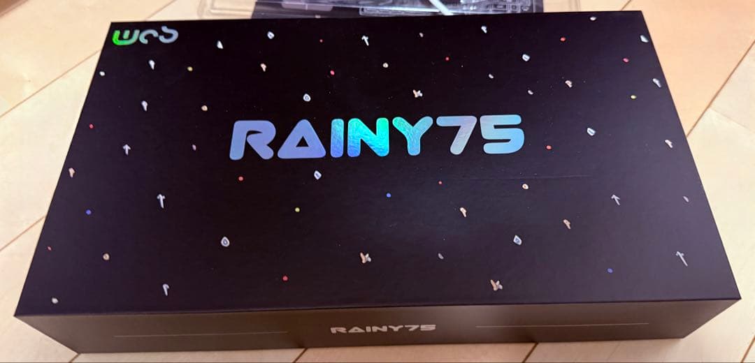 美品 WOBKEY RAINY75 シルバー キーボード 本体