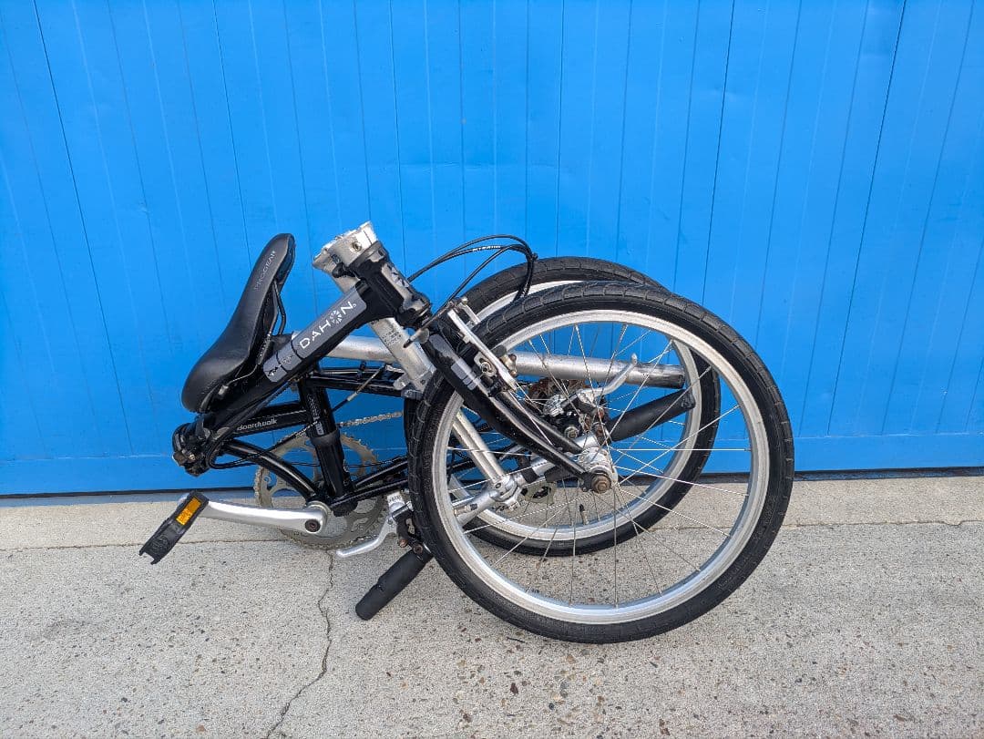 DAHON ダホン Boardwalk クロモリ　折り畳み自転車　ゆるキャン△