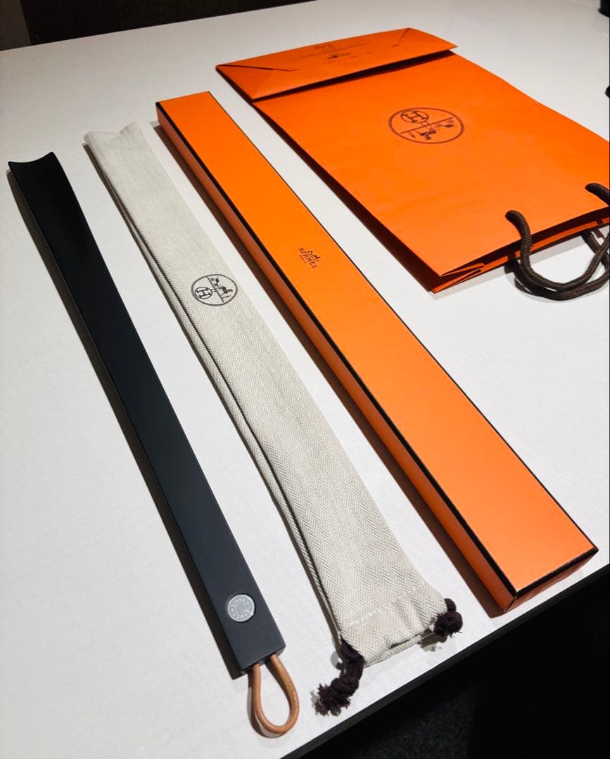 新品未使用【HERMES】エルメス シューホーン ロング 靴ベラ