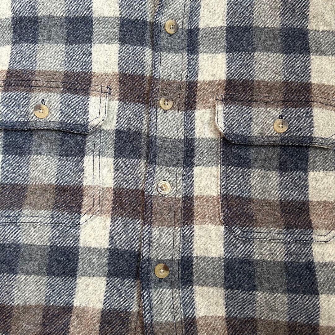 古着 90s OLD WOOLRICH 長袖シャツ CPOジャケット チェック