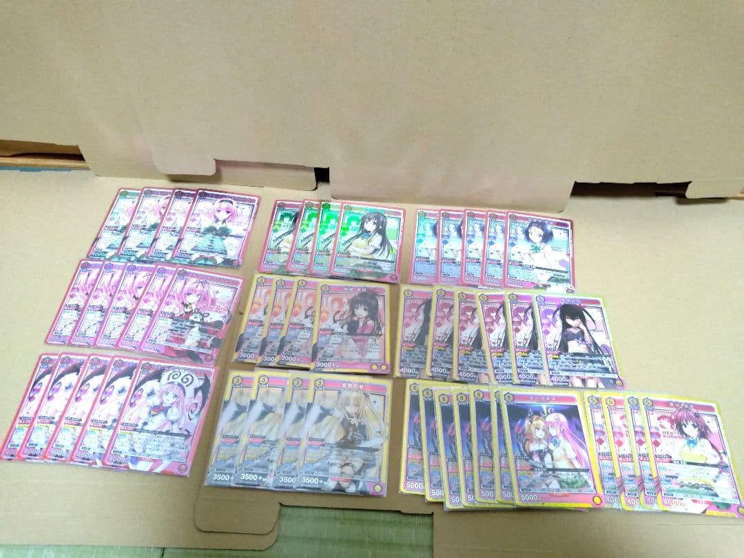 ユニオンアリーナ ToLOVEる　 SR １０種コンプ　４８枚セット