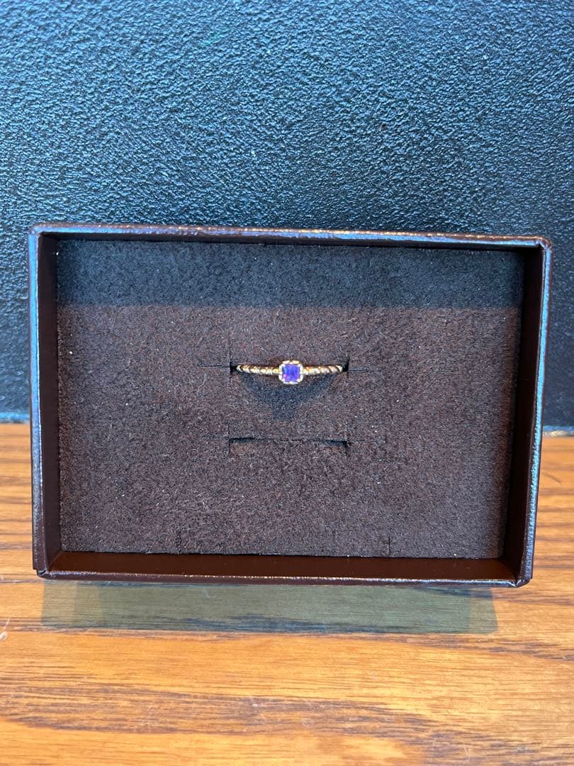 iLY様　アガット　K10アメジストリング