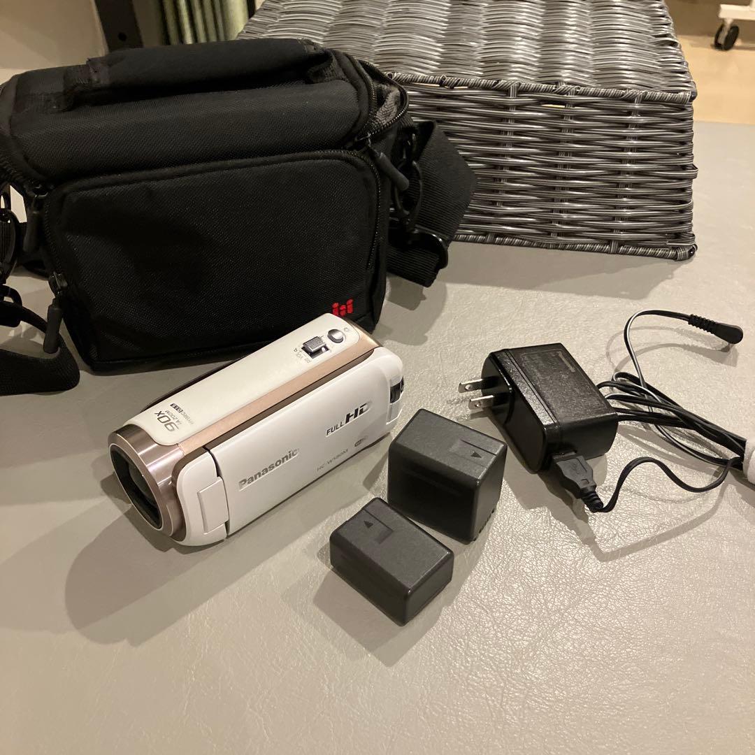 Panasonic HC-W580M フルHDビデオカメラ　ホワイト