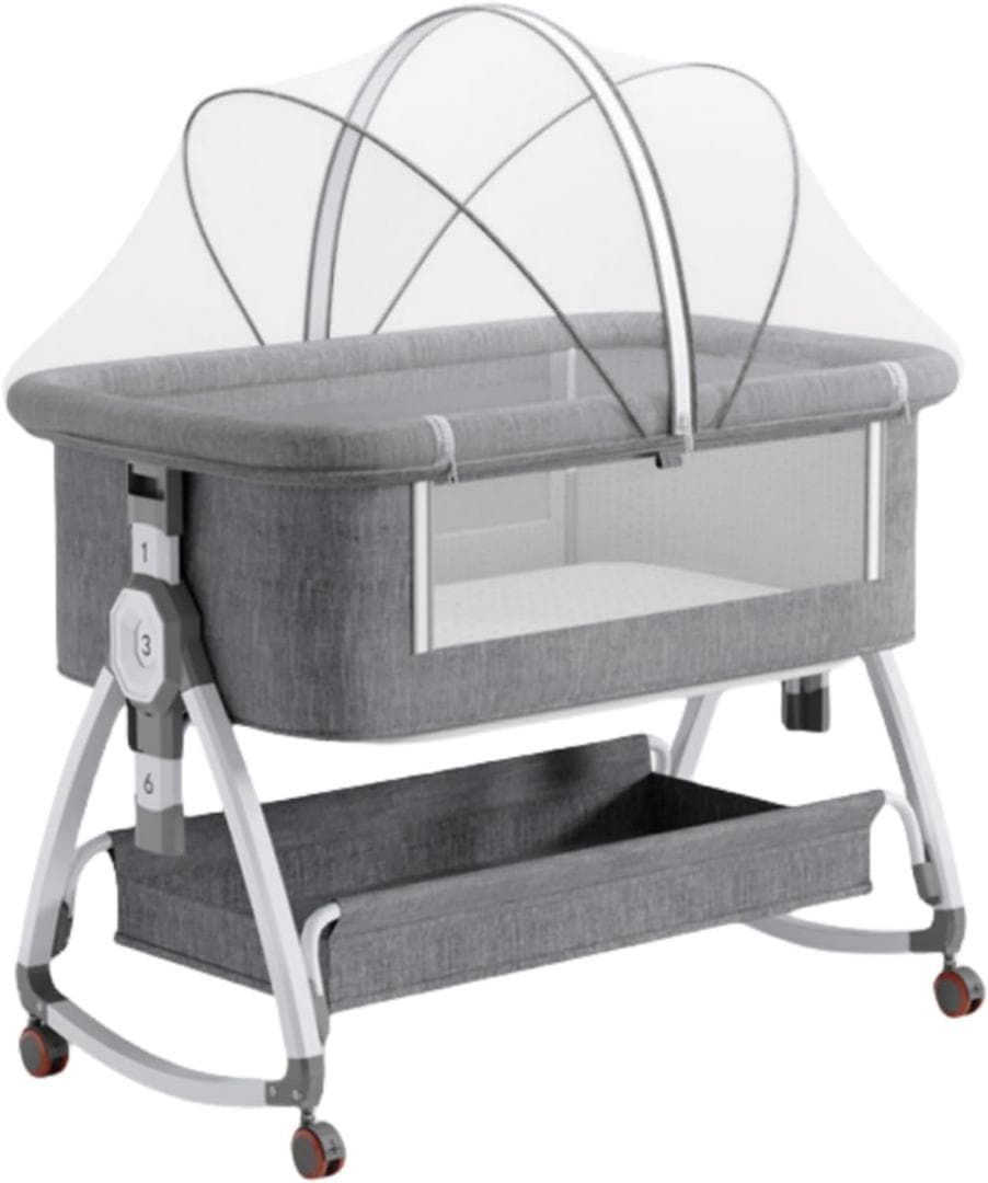 ベビーベッド ベビークレードル 折りたたみ可能 添い寝ベッド ゆりかご