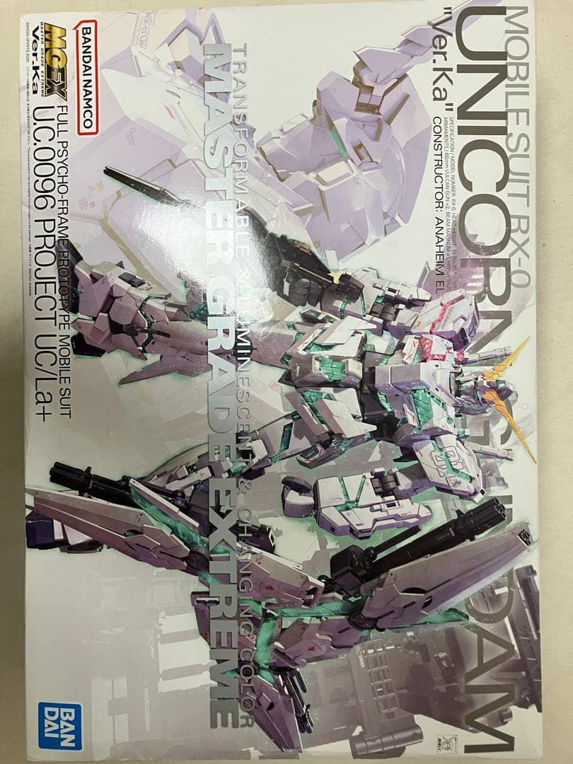 MGEX ユニコーンガンダム (Ver.Ka) 未組立