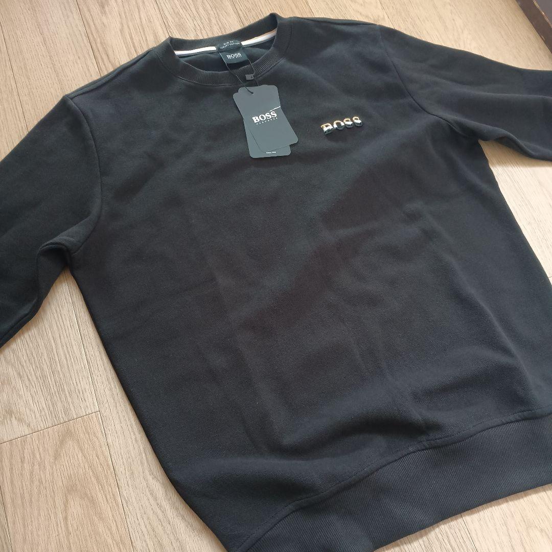 BOSS ブラック スリムフィット トレーナー・ポロシャツ