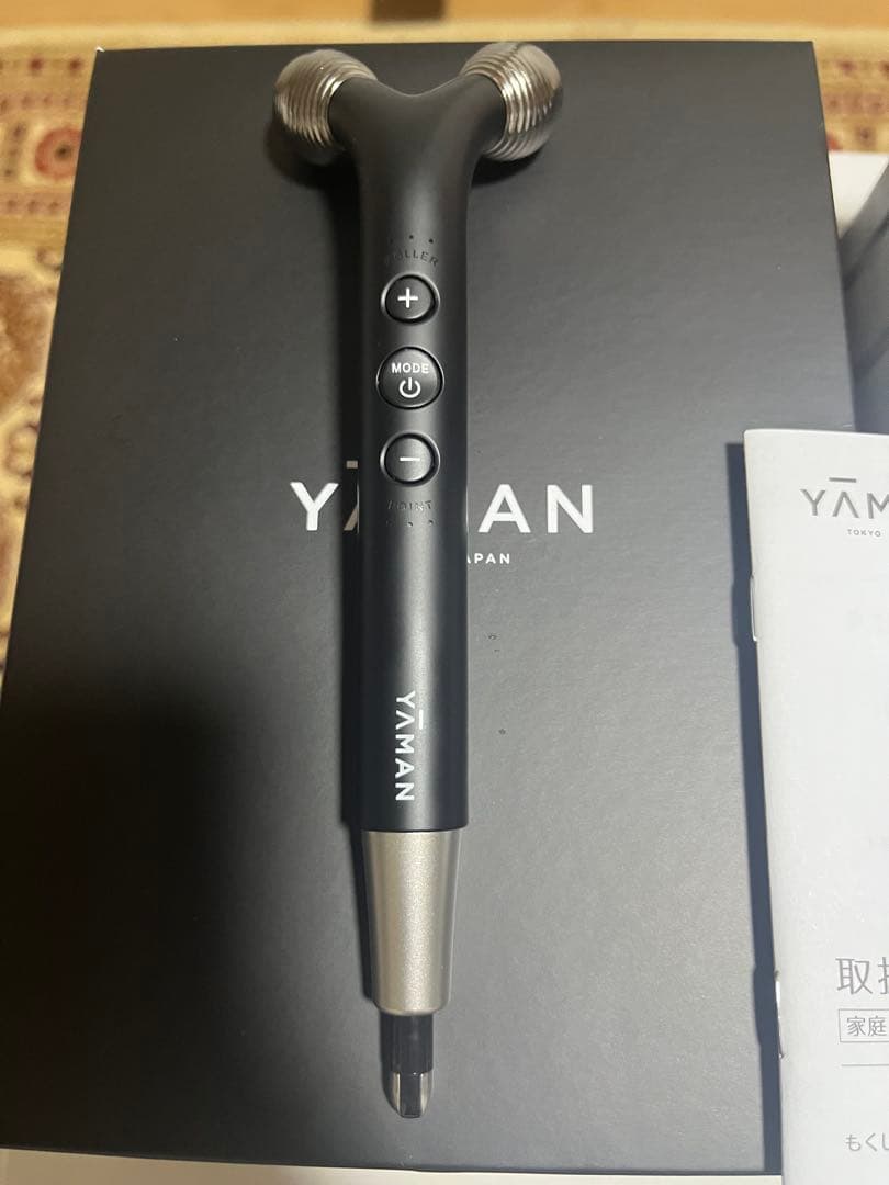 最新YAMAN ニードルリフトポインター美顔器 PSM-81 ブラック　数回使用