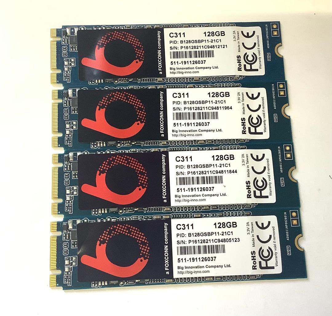 ③-WA142-ROHS SATA M.2 128GB SSD 4点