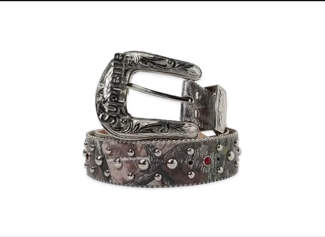 Supreme x B.B. Simon Studded Ranger ベルト