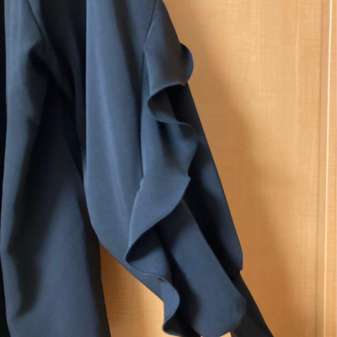 【新品】MARILYN MOON黒ブラウス