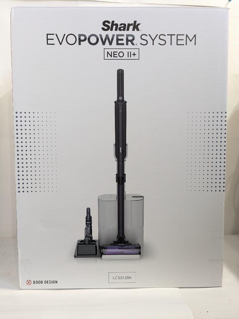 【未使用】Shark シャーク 掃除機 スティック コードレス　LC551JBK