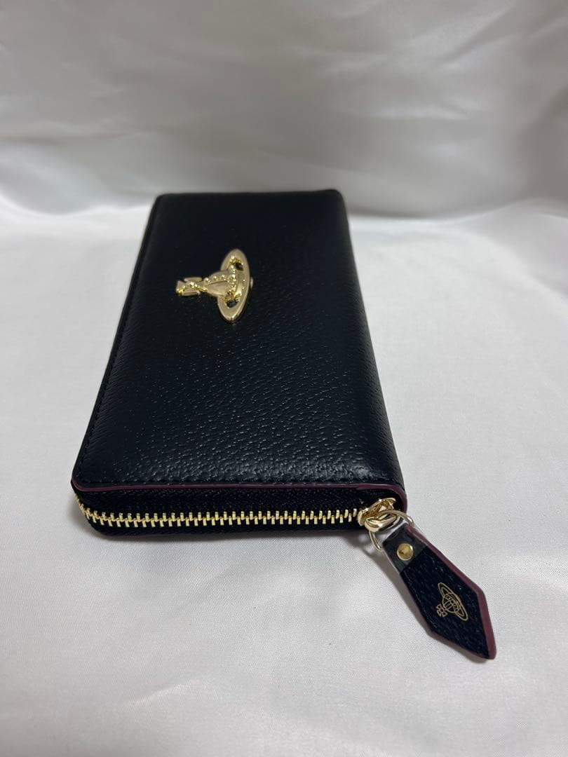 Vivienne Westwood黒 レザー 長財布