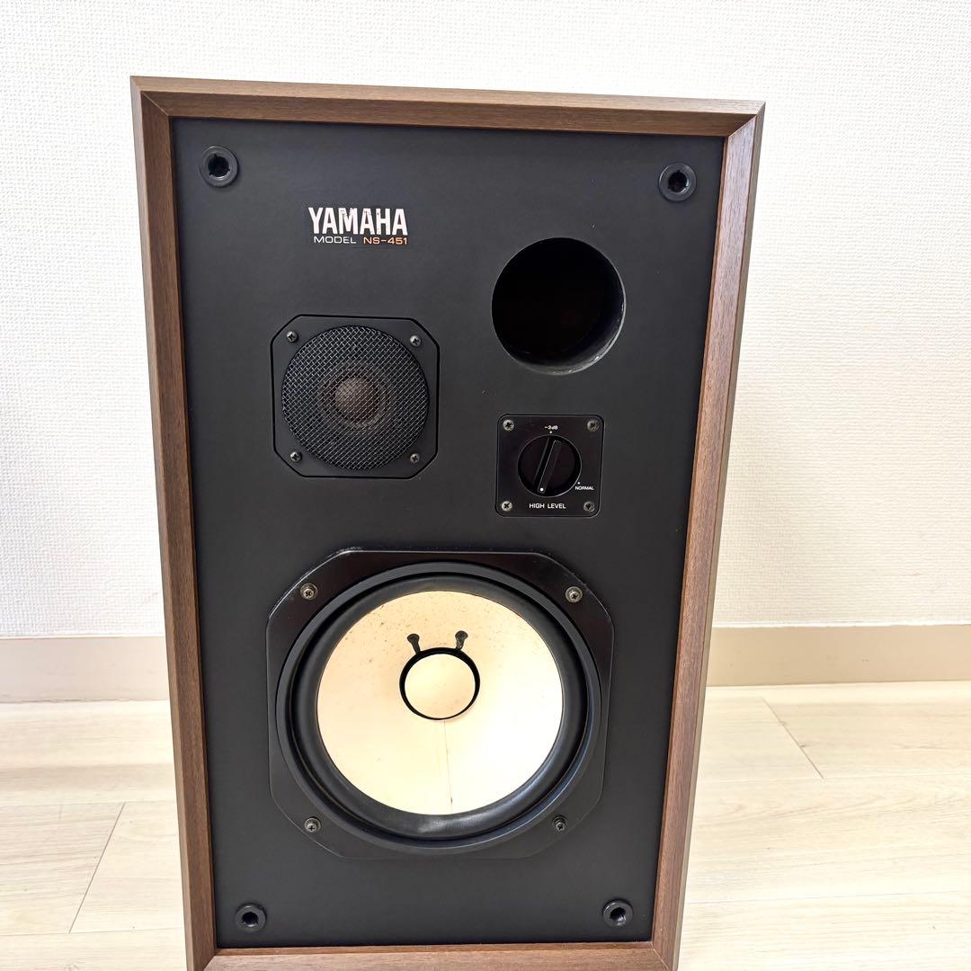 【音出し確認済】YAMAHA NS-451 スピーカーペア 接続端子交換済み