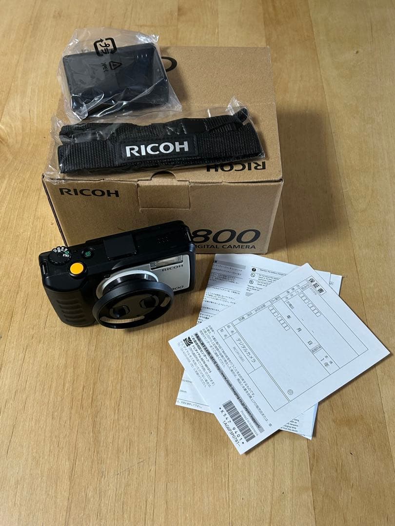 美品☆リコー RICOH G800 デジタルカメラ 本体☆