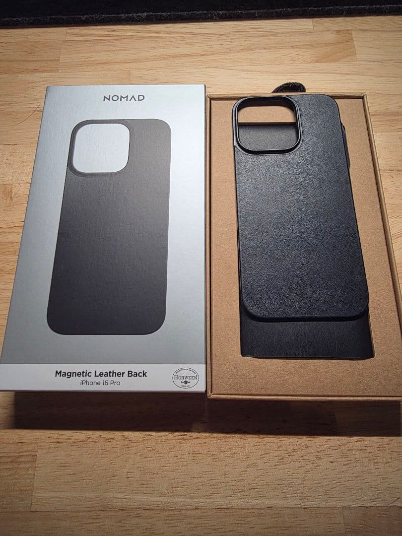 入手困難NOMAD iPhone 16 Pro用背面レザーケース