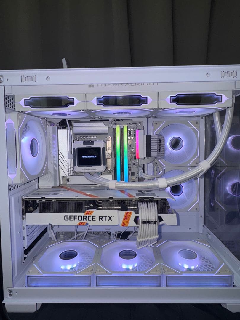 PCケース RGB冷却ファン搭載