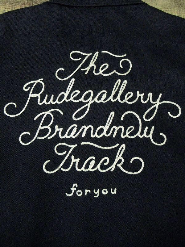 16AW ルードギャラリー ロゴ 刺繍 スイングトップ ドリズラー ジャケット